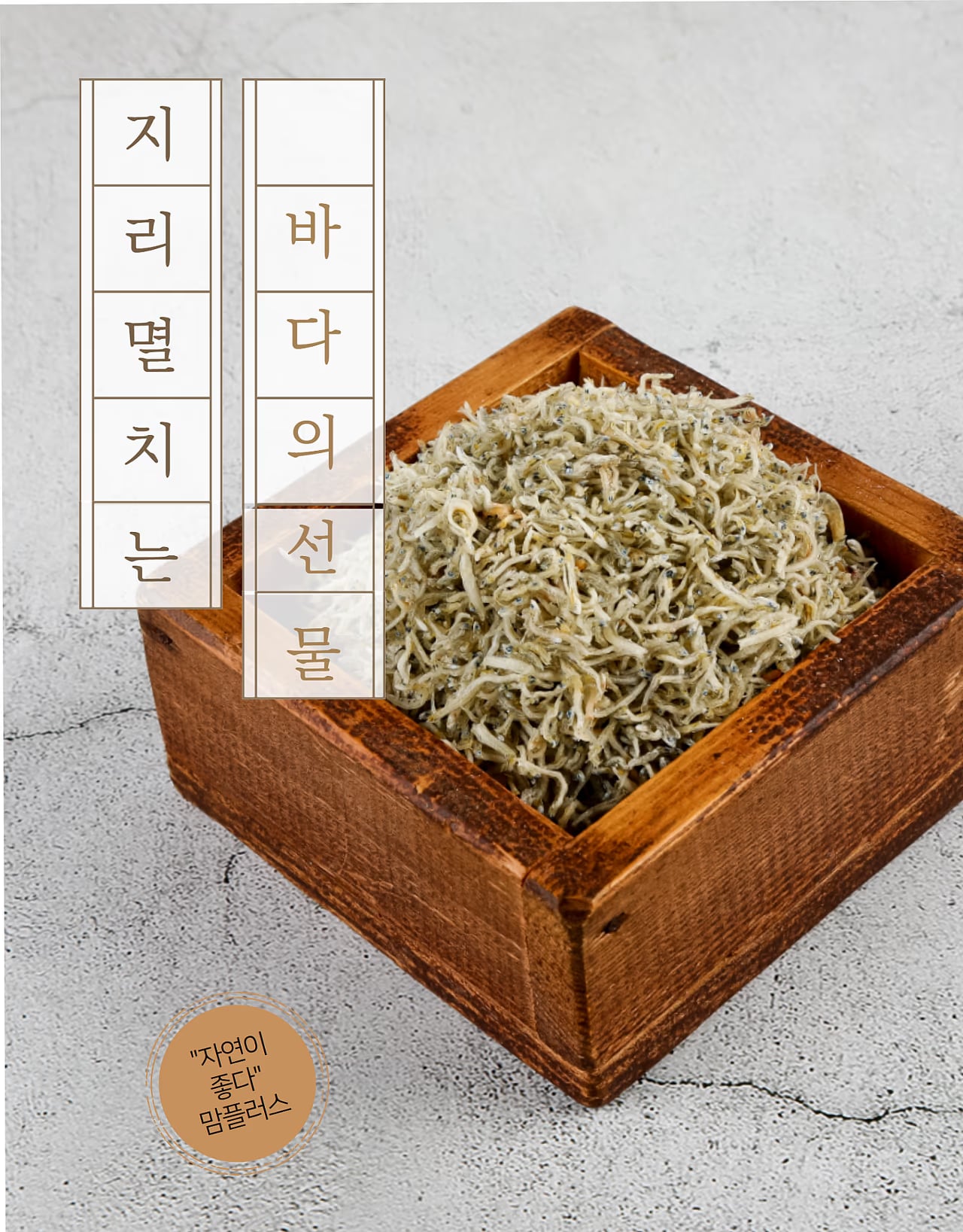 멸치 2종 크기 비교 컷 - 옵션 선택 가이드