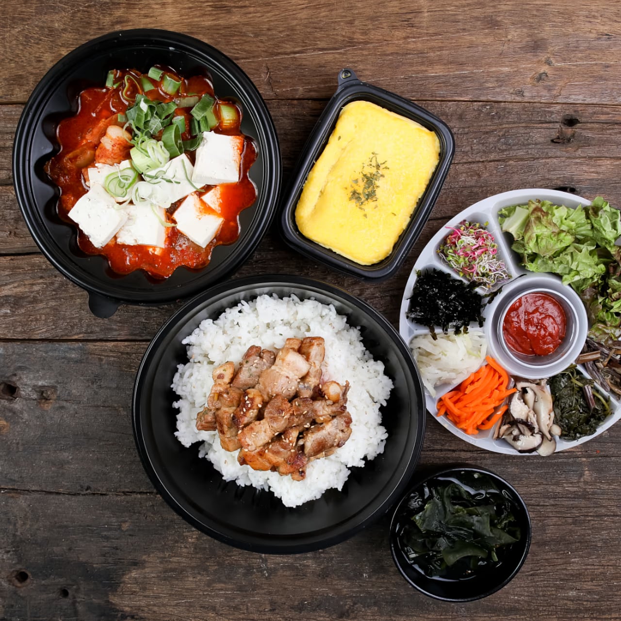 삼겹살 비빔밥 컷 - 용기형 썸네일 최적화