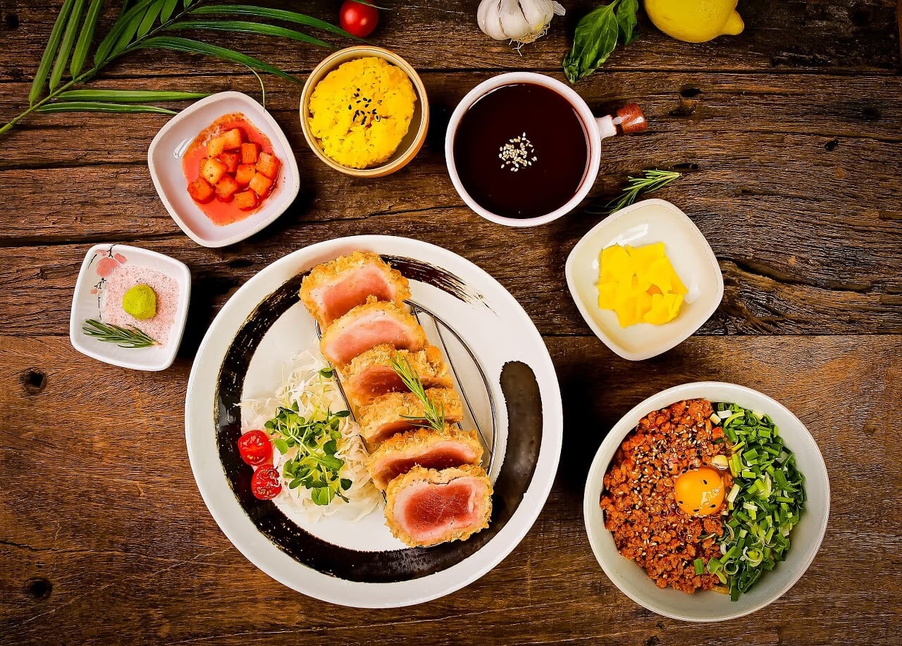 배달앱 상세용 단면 클로즈업 컷 - 식감 정보 강화