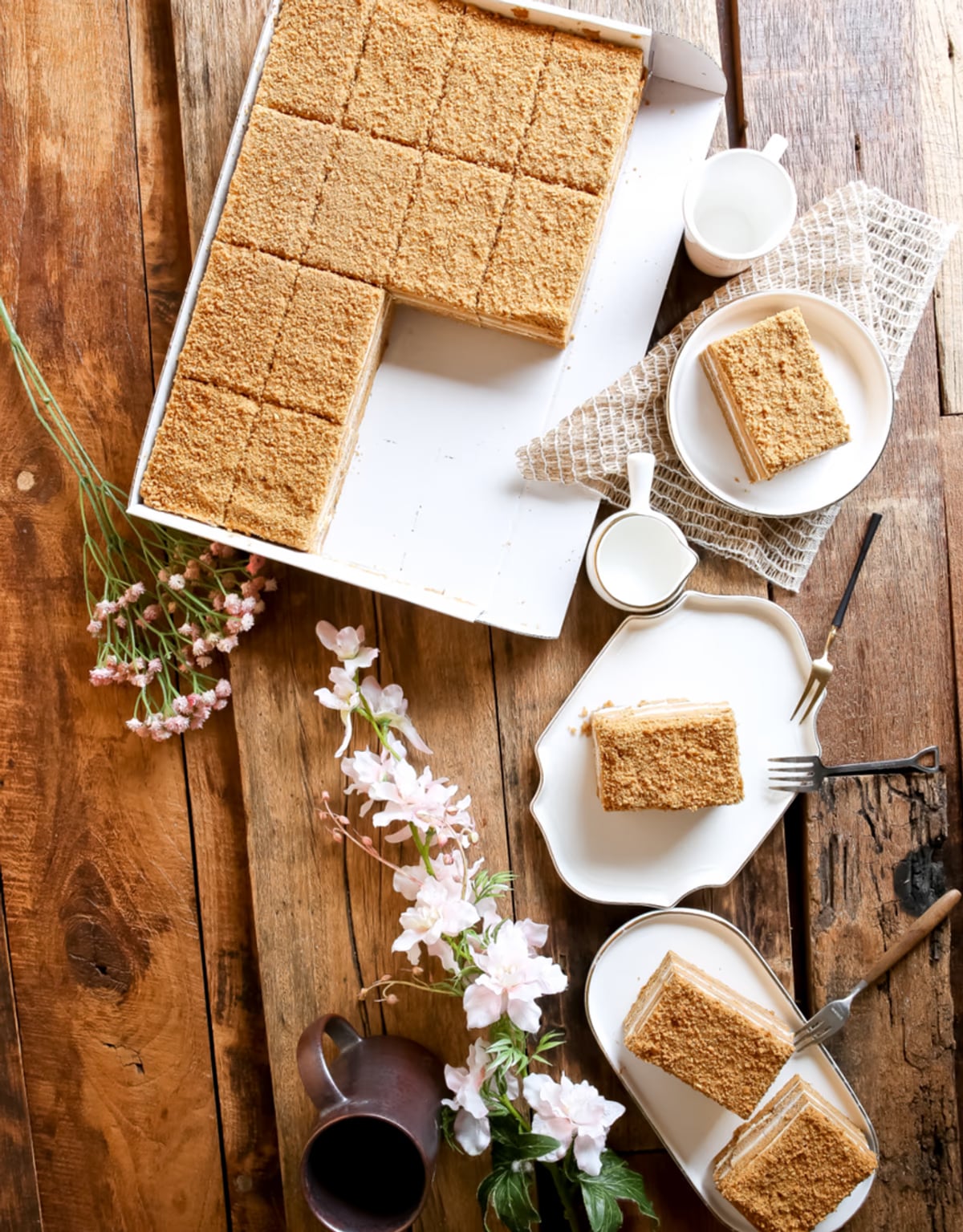 베이커리 제품 라인업 촬영
