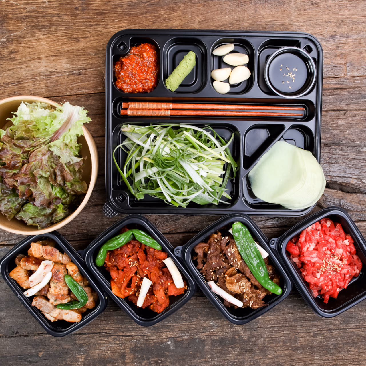 삼겹살 원육 대표 컷 - 3층 단면 구조 표현