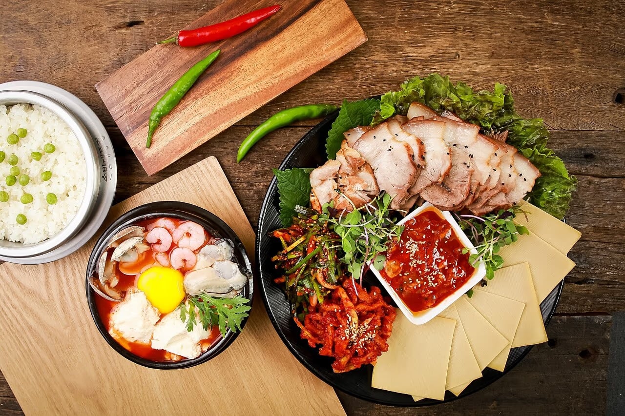 순두부 라인업 컷 - 메뉴판 비교용 정렬