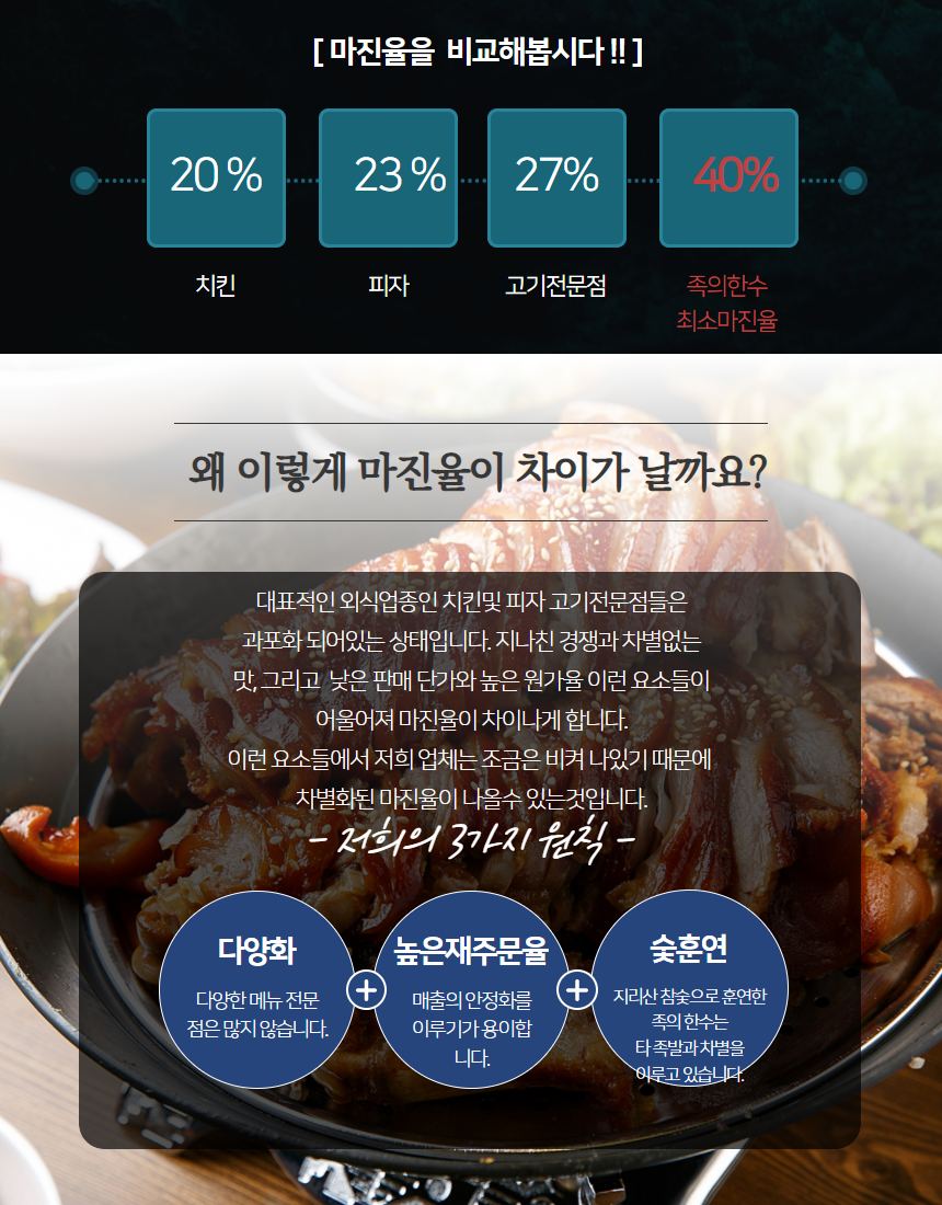 족의 한수 전수창업 — 젓가락 컷과 창업 메시지 결합