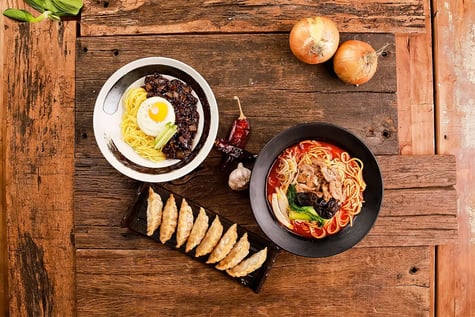 포장 음식 촬영 사례